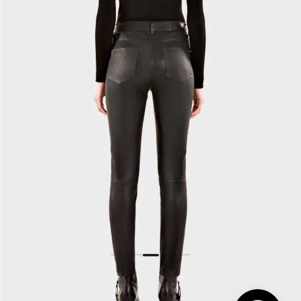 Rudsak MERCEDES WOMEN'S LEATHER PANTS Black - Picture 3 of 10